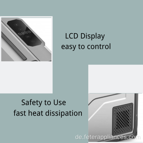 70L Auto-Gefrierschrank mit AC-DC-Adapter